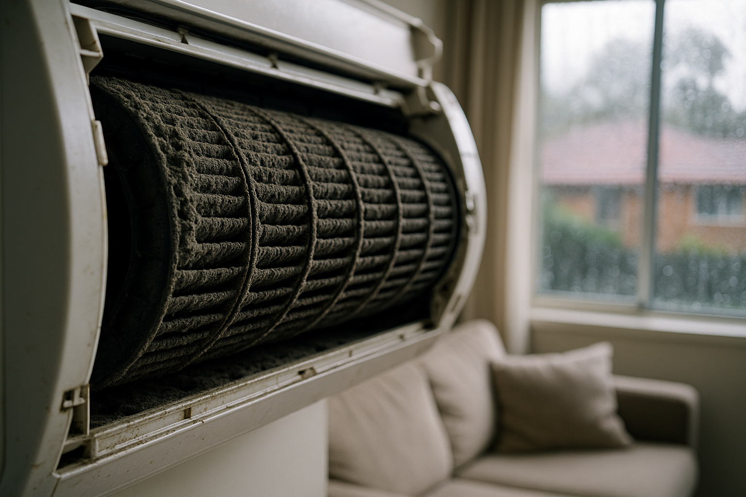 the visual shock: barrel fan grime in wamberal homes